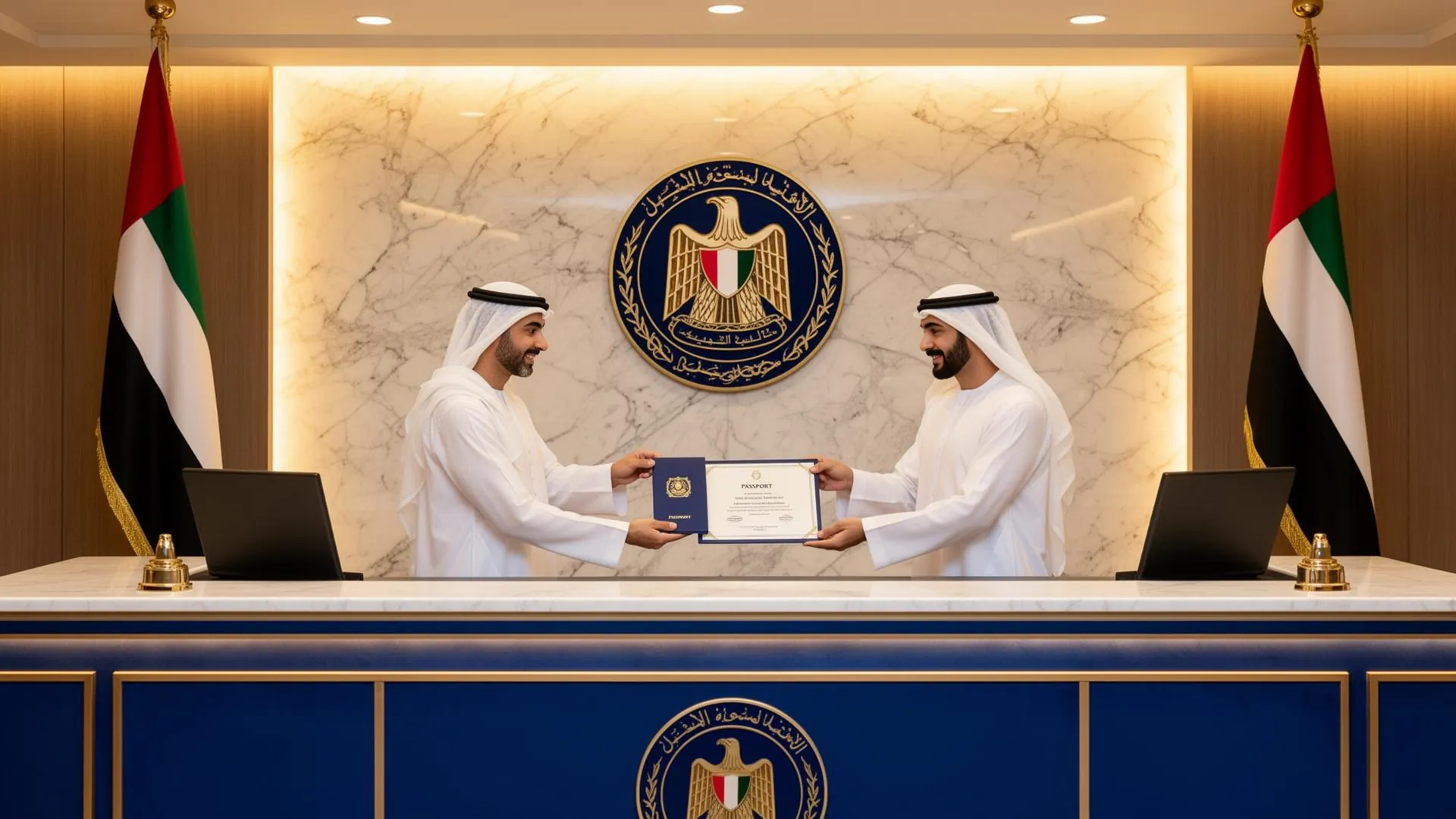 UAE Embassy attestation on a foreign document